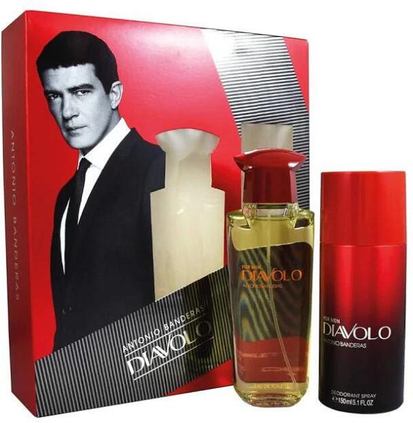 Antonio Banderas Diavolo EDT & Deodorant Spray Set For Men