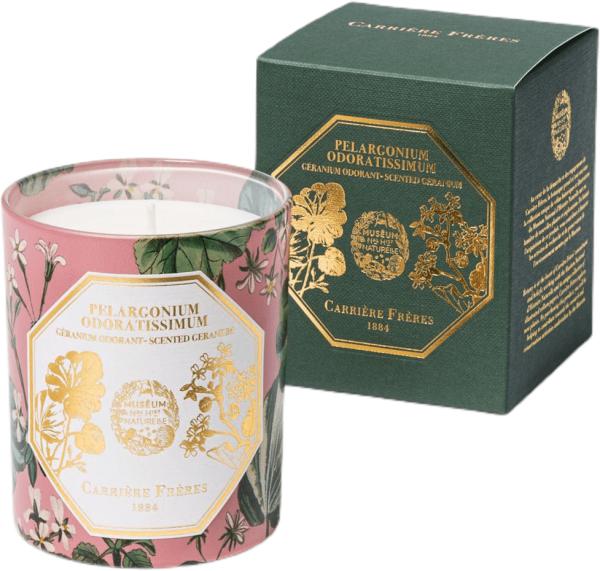 Carrière Frères Museum Geranium candle