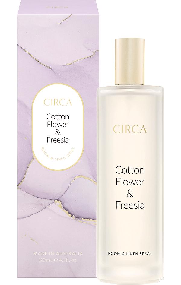 Circa 120ml Room & Linen Spray Cotton Flower & Freesia