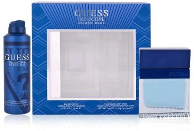 Guess Seductive Homme Blue EDT & Body Spray Set For Men