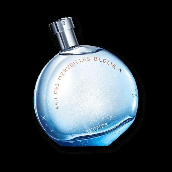 HERMES Eau Des Merveilles Bleue EDT, 15ml Mini with Pouch