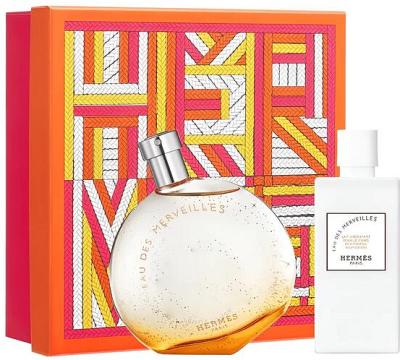 Hermes Eau des Merveilles EDT Body Lotion Set For Women