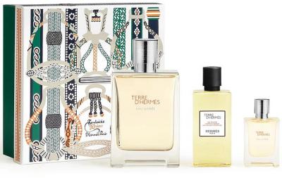 Hermes Terre d'Hermes Eau Givree EDP & Shower Gel Set For Men