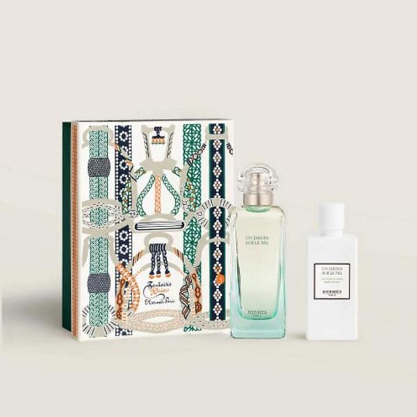 Hermes Un Jardin Sur Le Nil EDT & Body Lotion Set