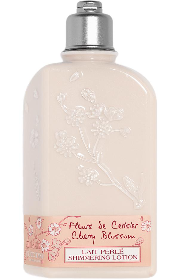 L'Occitane Cherry Blossom Shimmering Body Milk