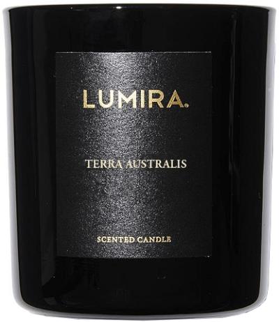 Lumira Black Candle Terra Australis 300g