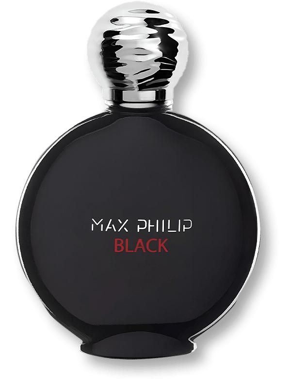 Max Philip Black EDP, 100ml in Leather Box