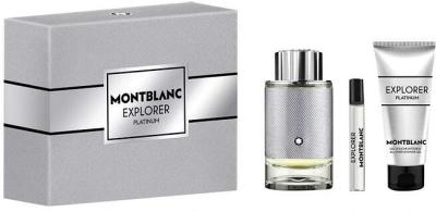 Montblanc Explorer Platinum EDP 100ml 3 Piece Gift Set