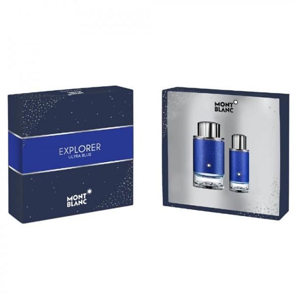 Montblanc Explorer Ultra Blue EDP Travel Set