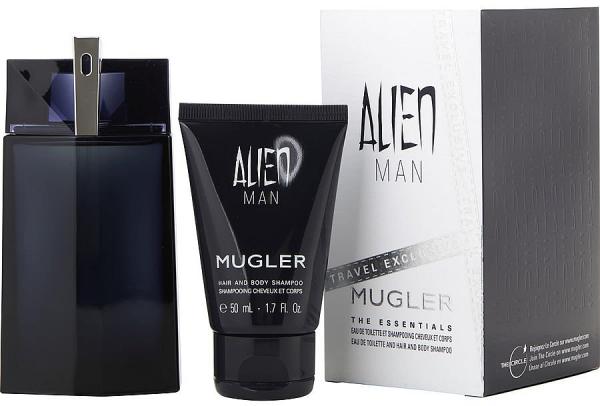 Mugler Alien Man EDT Shampoo Set