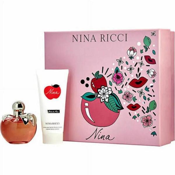 Nina Ricci Nina EDT Body Lotion & Rollerball Set