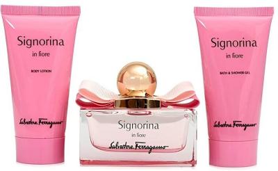 Salvatore Ferragamo Signorina In Fiore EDT Travel Set For Women