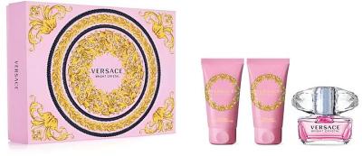 Versace Bright Crystal EDT Shower Gel & Body Lotion Set