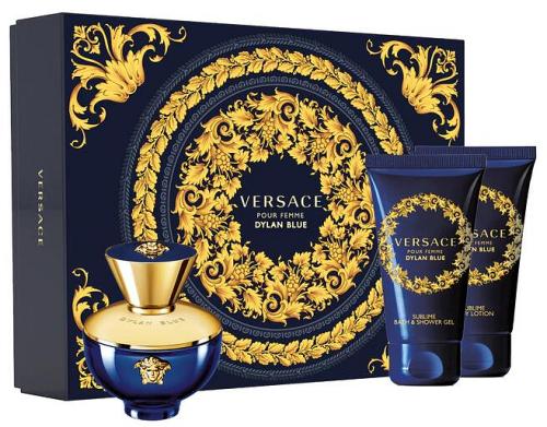 Versace Pour Femme Dylan Blue EDP Shower & Body Lotion Set