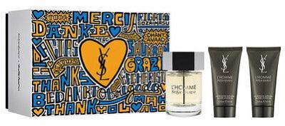 Yves Saint Laurent L'Homme EDT 100ml 3 Piece Gift Set