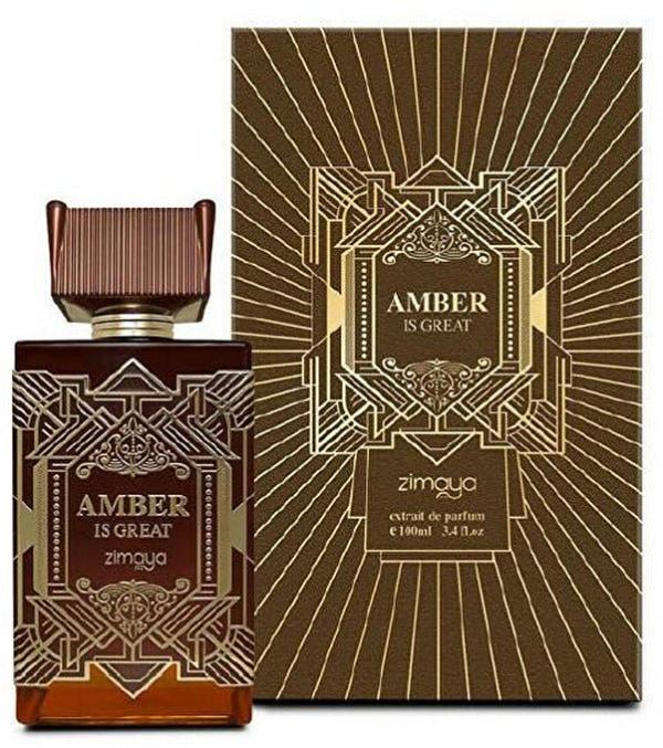 Zimaya Amber Is Great Extrait De Parfum