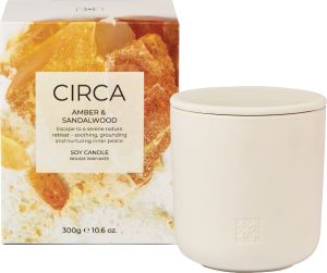 300g Candle Amber & Sandalwood