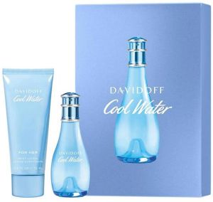 Cool Water EDT Body Lotion Set for Women