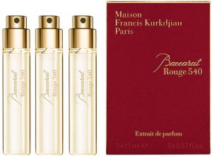 Baccarat Rouge 540 Extrait De Parfum, Three 11ml bottles