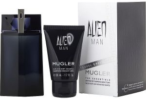 Alien Man EDT Shampoo Set